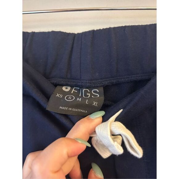 FIGS sweat pants joggers size S Navy Blue EUC no fading! - Picture 4 of 9